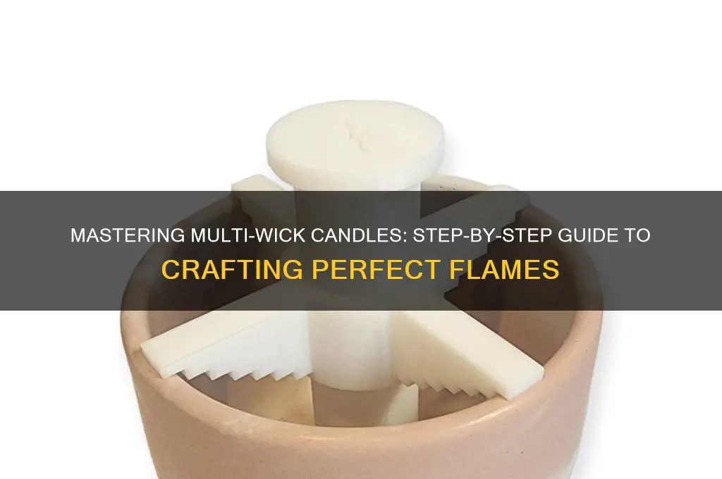 how to make multi wick candles