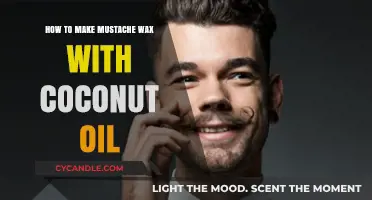 Crafting the Perfect Mustache Wax with Coconut Oil: A DIY Guide