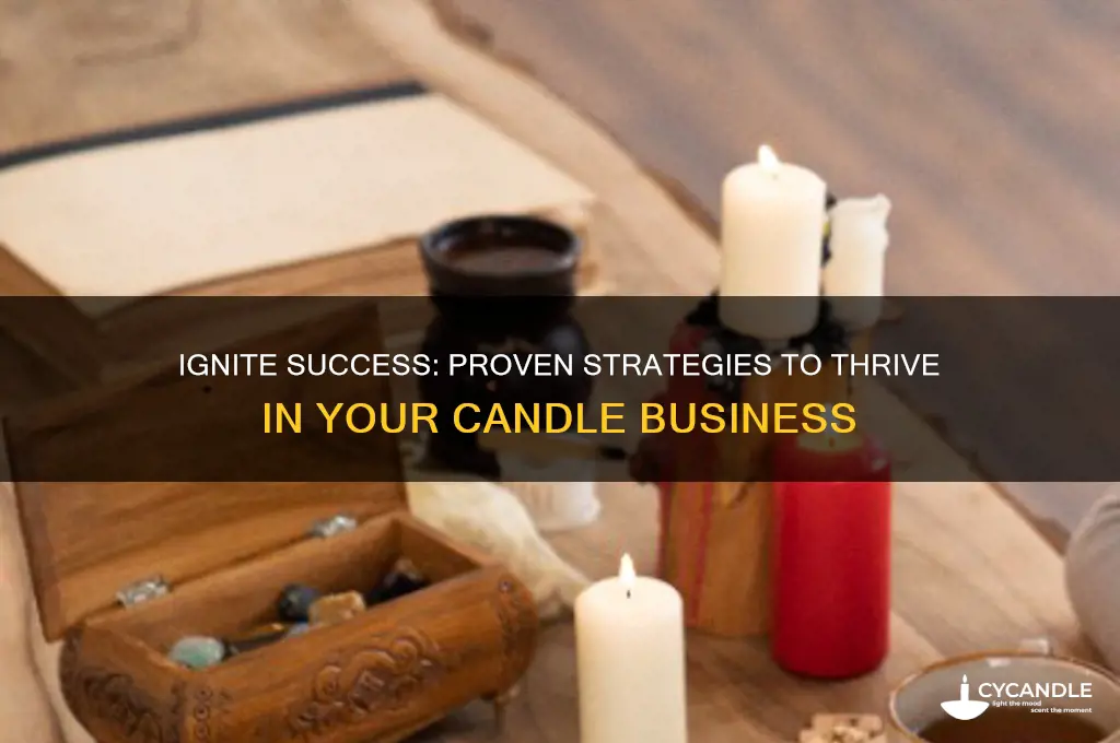 how to make my candle business successful