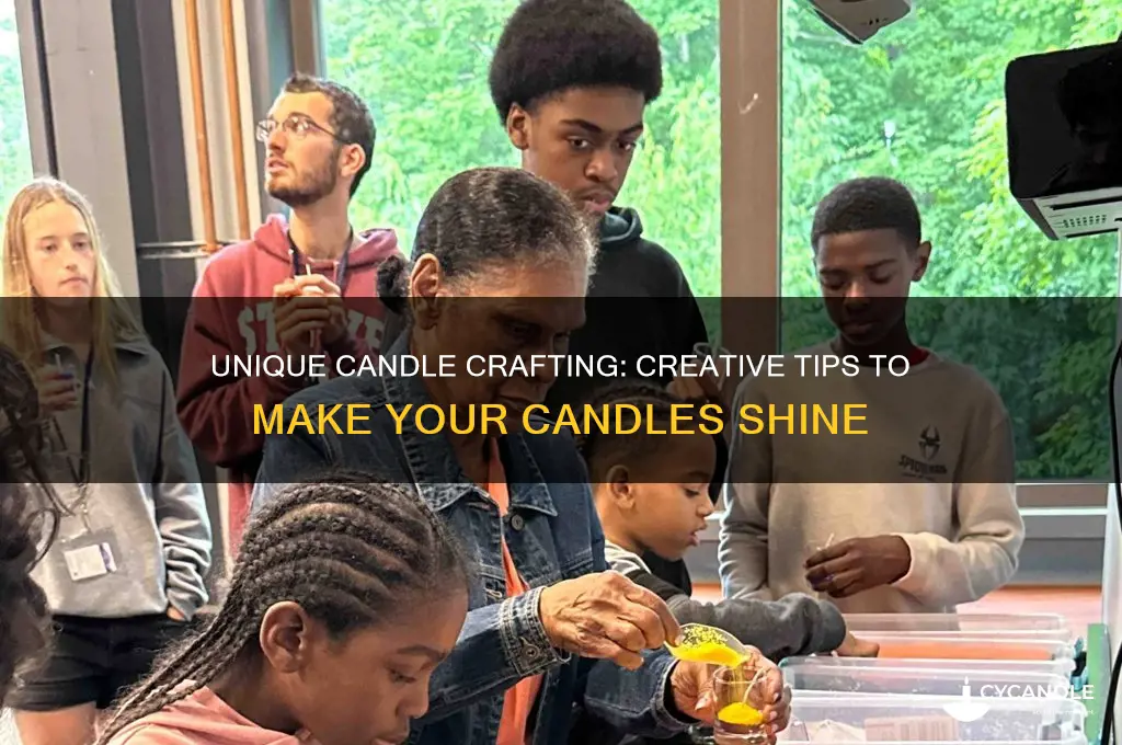 how to make my candles stand out