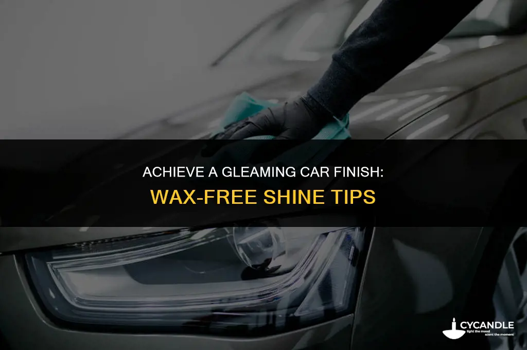 how to make my car shine without wax