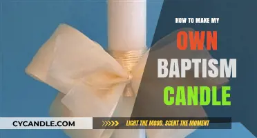 Crafting Your Sacred Baptism Candle: A Step-by-Step DIY Guide