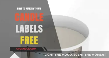 DIY Candle Labels: Free, Easy, and Creative Design Tips