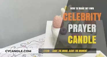 DIY Celebrity Prayer Candle: Craft Your Own Star-Inspired Devotion