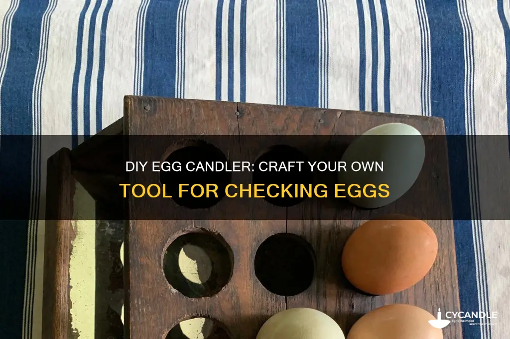 how to make my own egg candler