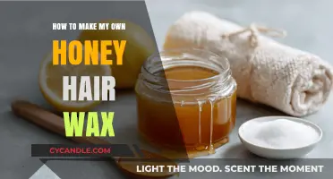 Crafting Natural Honey Hair Wax: A Simple DIY Guide