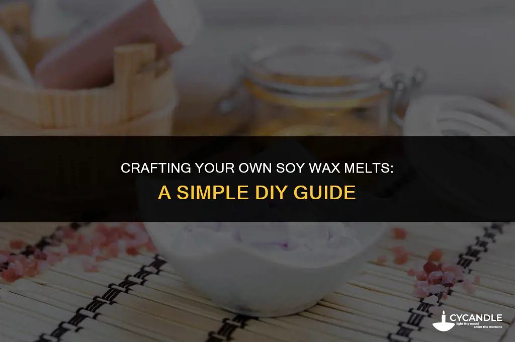 how to make my own soy wax melts