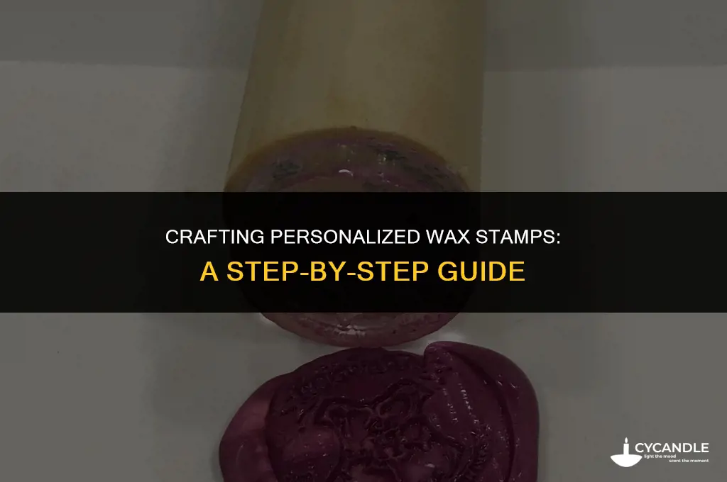 how to make my own wax stamp