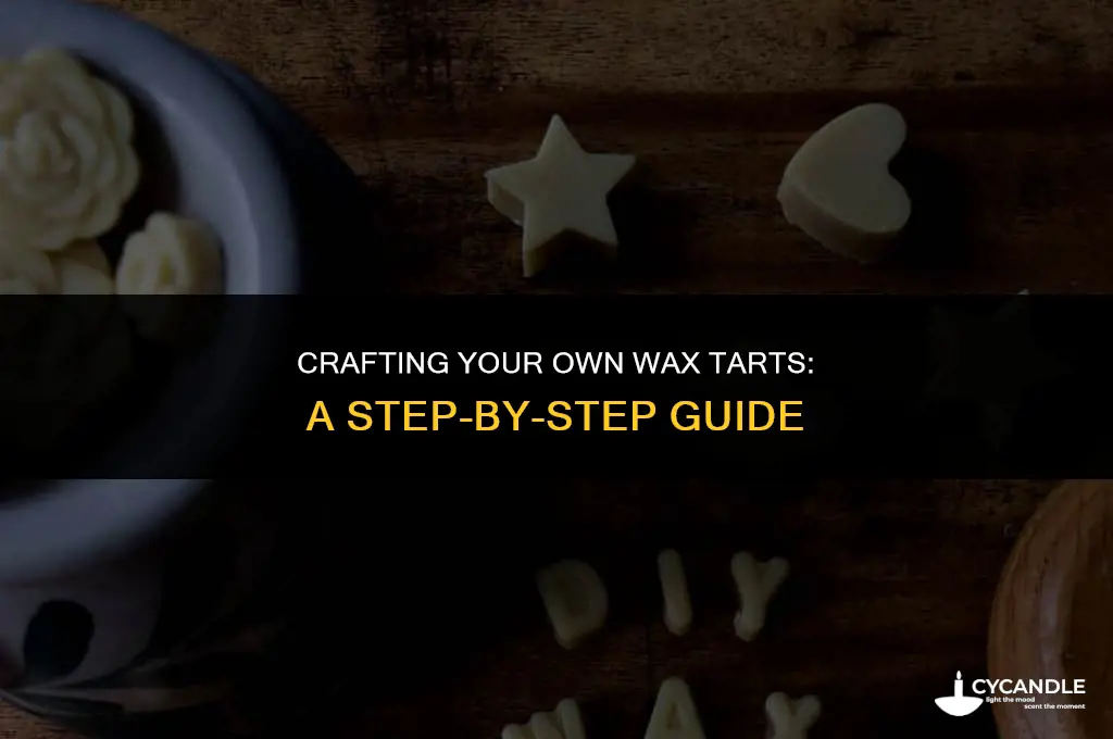 how to make my own wax tarts