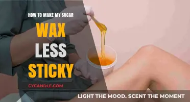 Mastering the Art of Sugar Wax: Tips to Reduce Stickiness