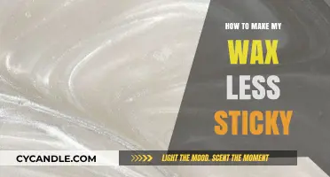 Taming Stickiness: A Guide to Managing Your Wax Texture