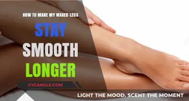 Prolonging Perfection: Tips for Long-Lasting Smooth Waxed Legs