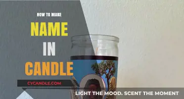 Creative Candle Personalization: Crafting Your Name in Wax Art
