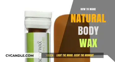 Crafting Natural Body Wax: A Simple, Eco-Friendly Guide