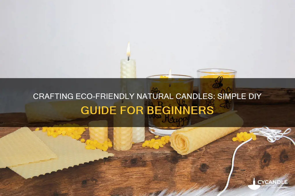 how to make natural candle