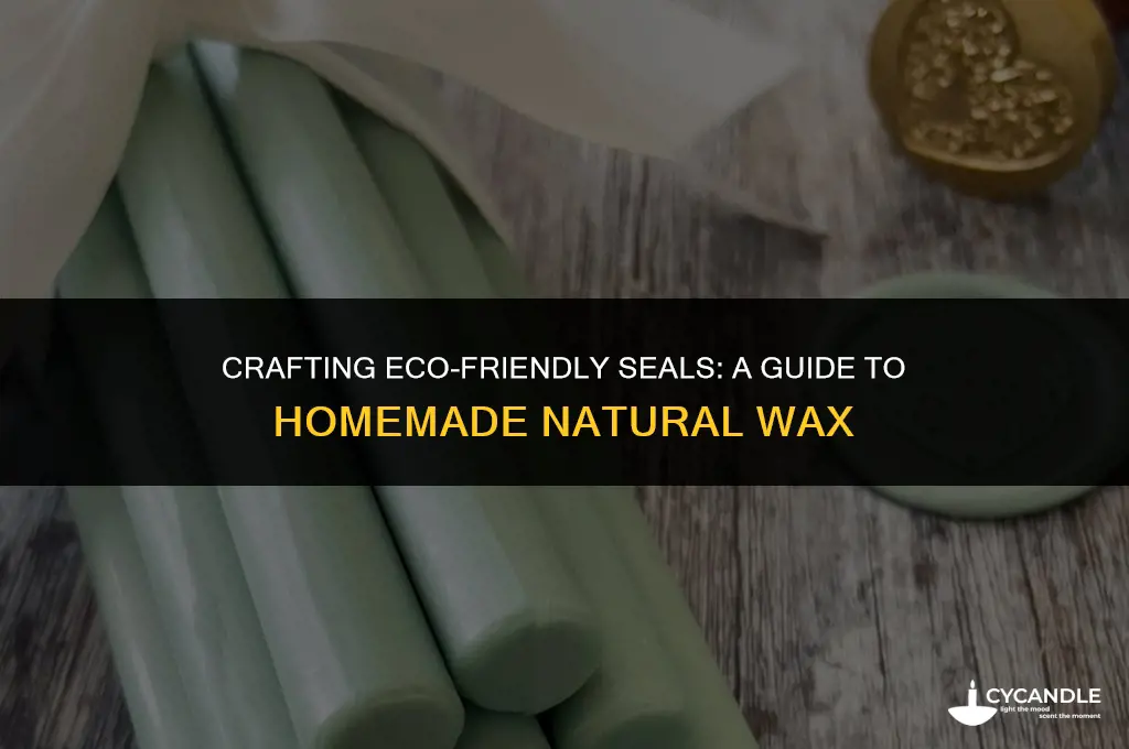 how to make natural sealing wax
