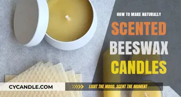 Crafting Naturally Scented Beeswax Candles: A Simple DIY Guide