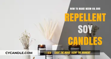 DIY Neem Oil Soy Candles: Natural Bug Repellent for Your Home