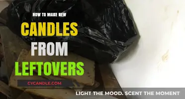 Revive and Recycle: Crafting New Candles from Leftover Wax