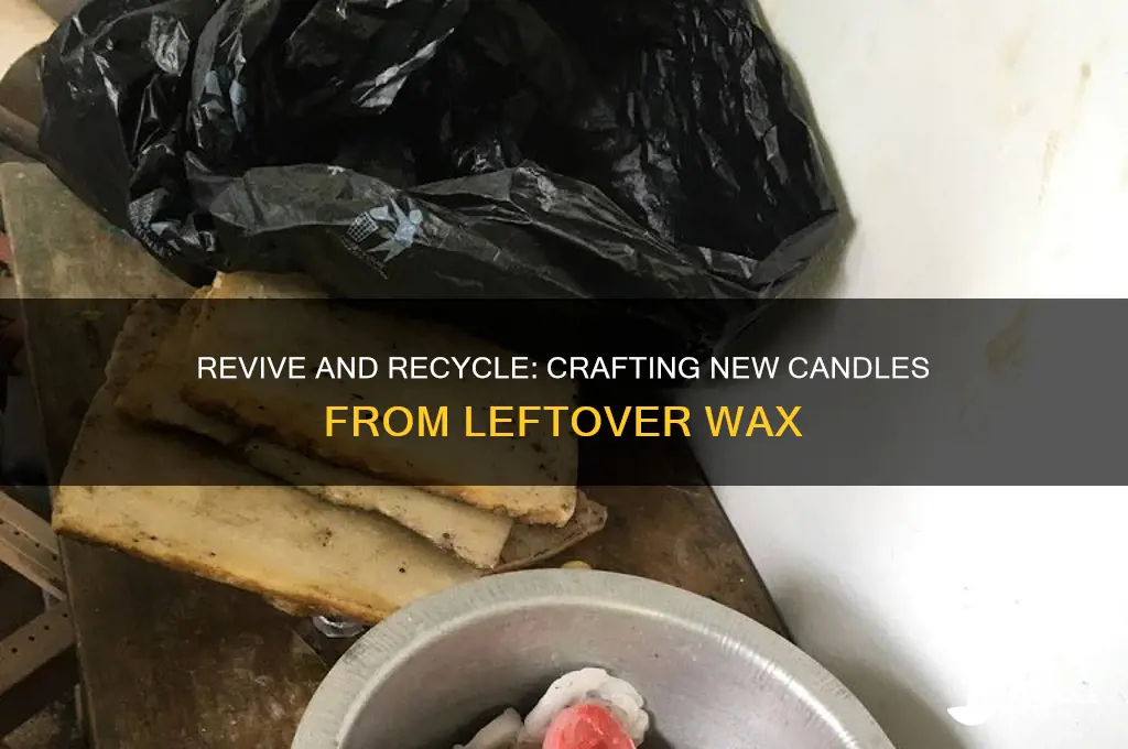 how to make new candles from leftovers