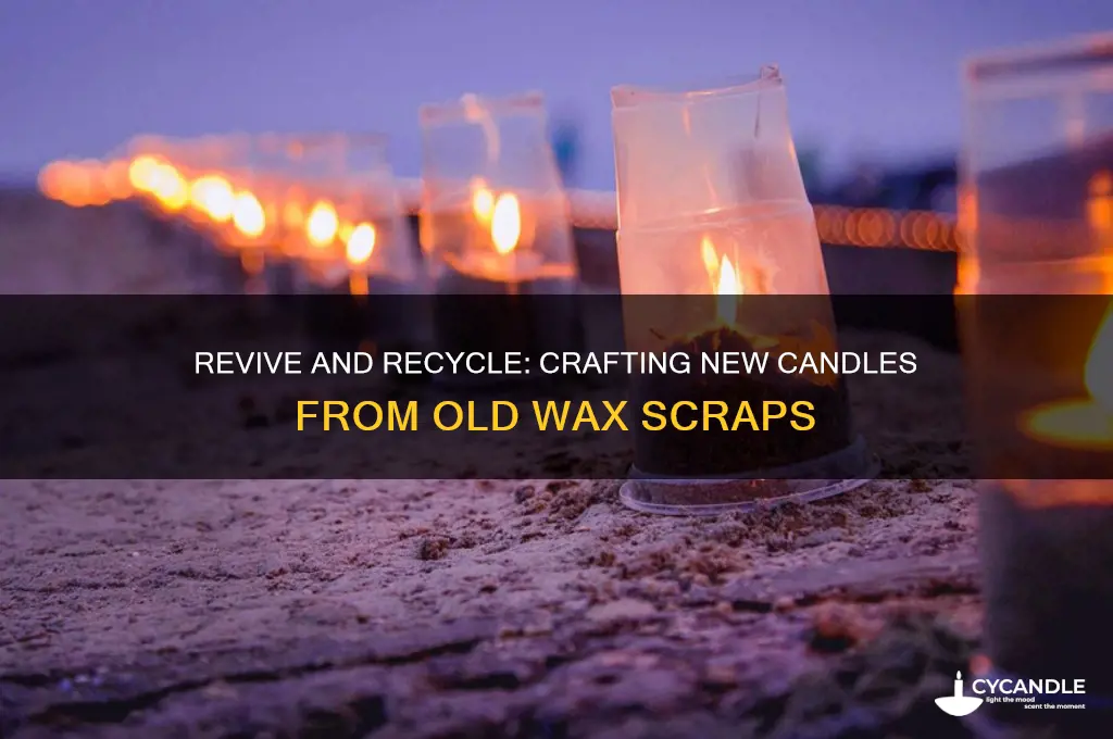 how to make new candles out of old