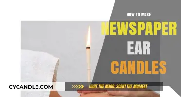 Crafting DIY Newspaper Ear Candles: A Step-by-Step Guide