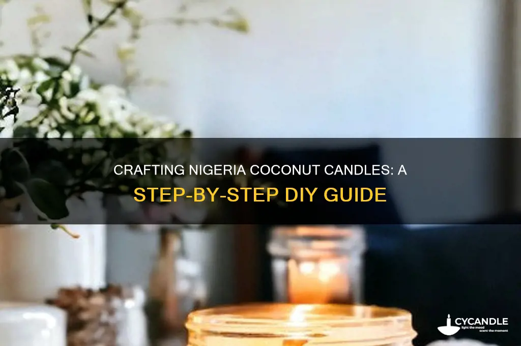 how to make nigeria coconut candle