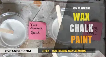 DIY No-Wax Chalk Paint: A Simple Guide to Custom Colors