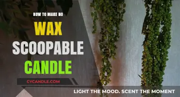 Create Easy No-Wax Scoopable Candles: Simple DIY Guide