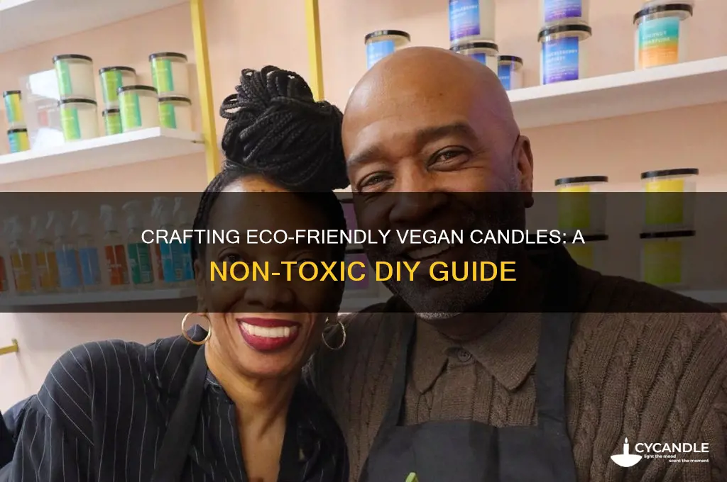 how to make non toxic candles vegan