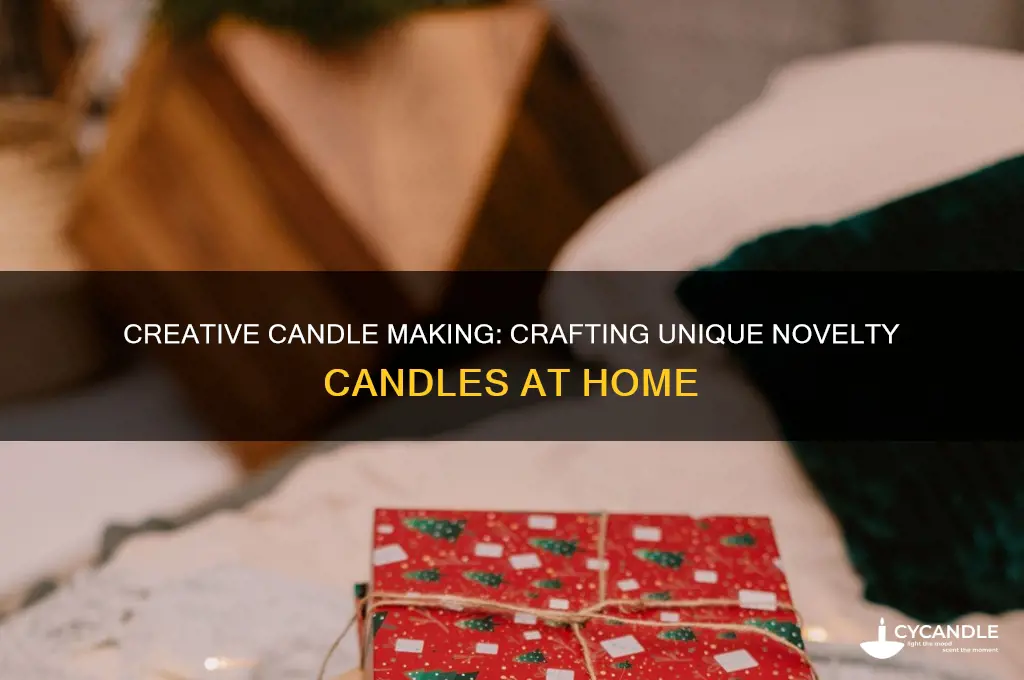 how to make novelty candles