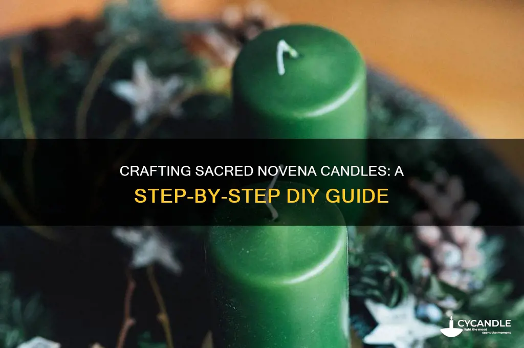 how to make novena candles