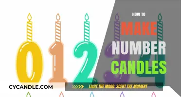 Creative DIY Guide: Crafting Unique Number Candles for Special Occasions