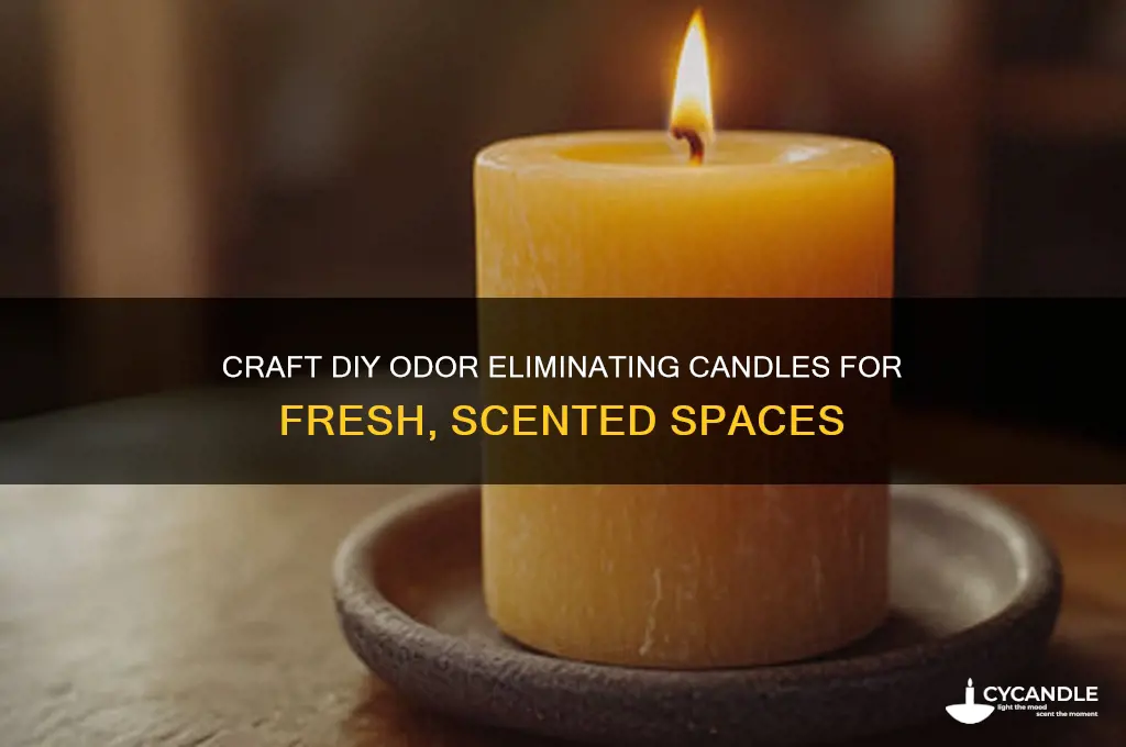 how to make odor eliminating candles