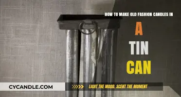 Crafting Vintage Tin Can Candles: A Step-by-Step DIY Guide