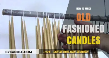 Crafting Timeless Old-Fashioned Candles: A Step-by-Step DIY Guide