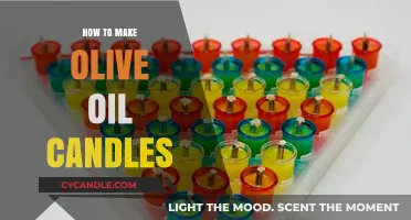 Crafting Olive Oil Candles: A Natural, Eco-Friendly DIY Guide