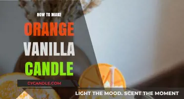 Crafting a Fragrant Orange Vanilla Candle: A Step-by-Step Guide