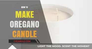 Crafting Aromatic Oregano Candles: A Step-by-Step DIY Guide