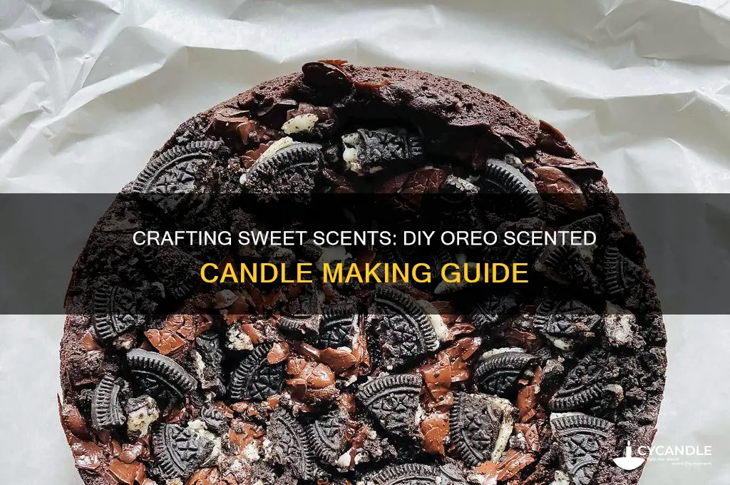 how to make oreo scented candles