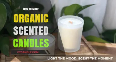 Crafting Natural Aromas: A Guide to Making Organic Scented Candles