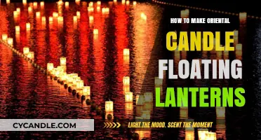 Crafting Oriental Floating Lanterns: A Step-by-Step Candle Guide