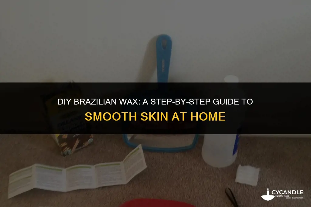 how to make own brazilian wax