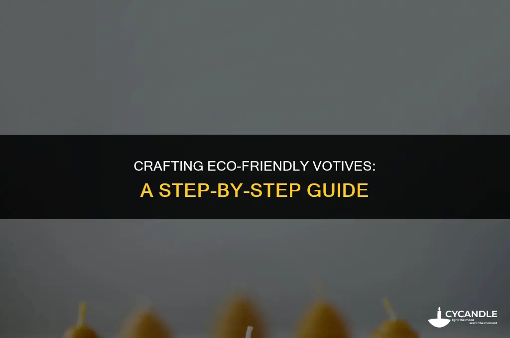 how to make own eco safe votives