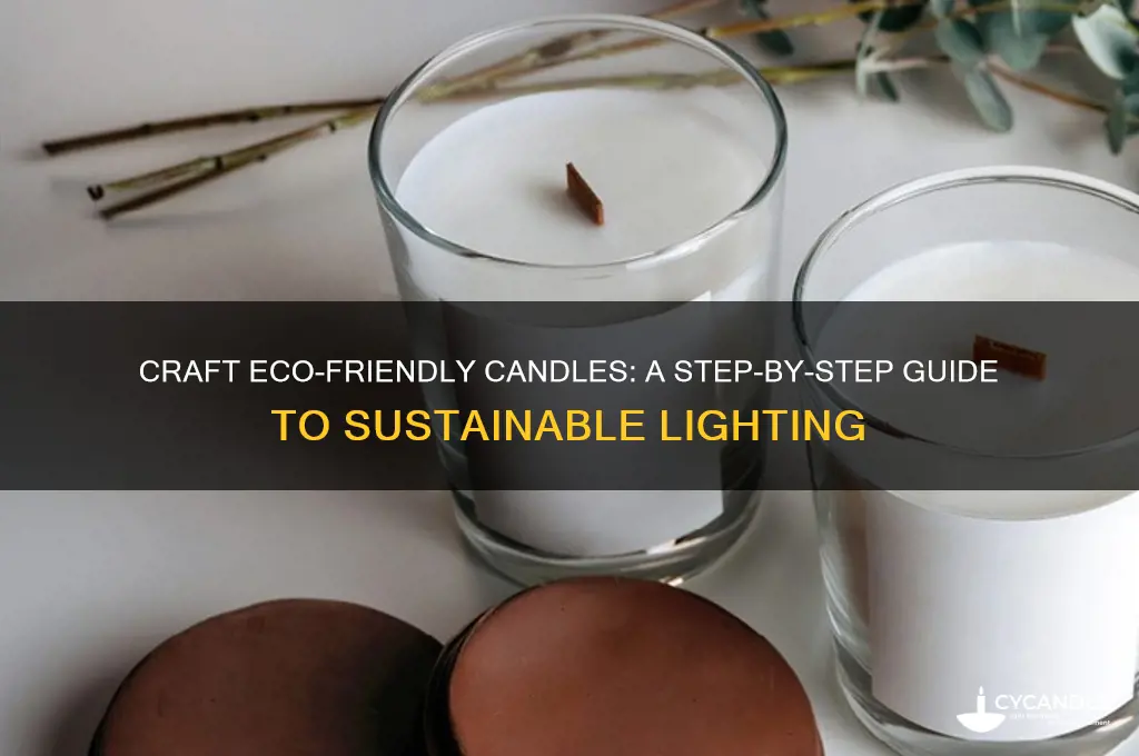 how to make own environmentally safe candles
