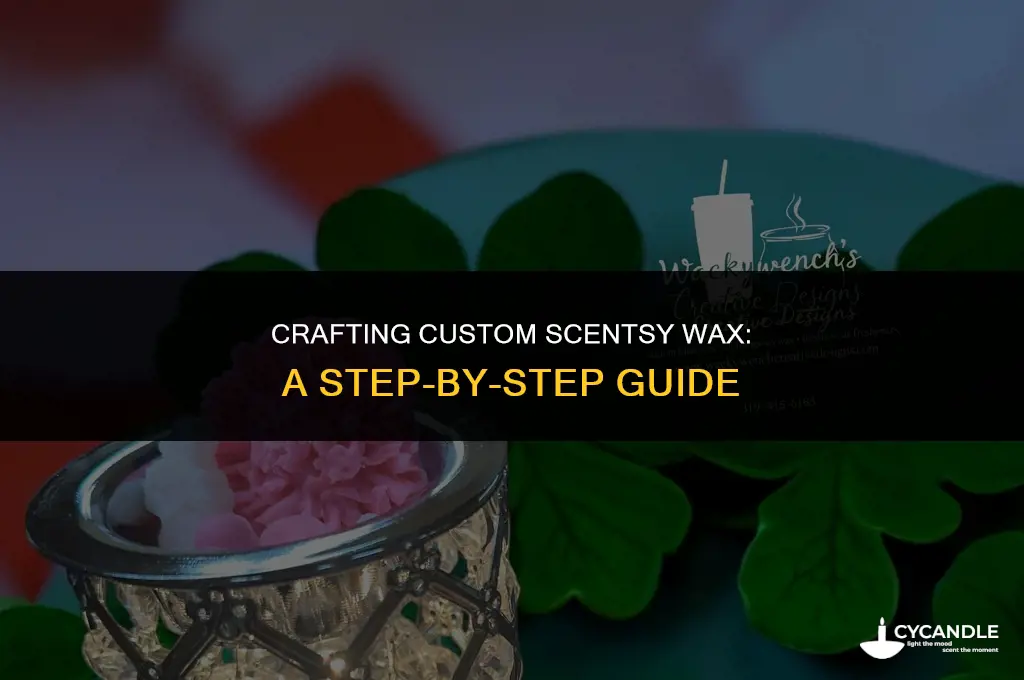 how to make own scentsy wax