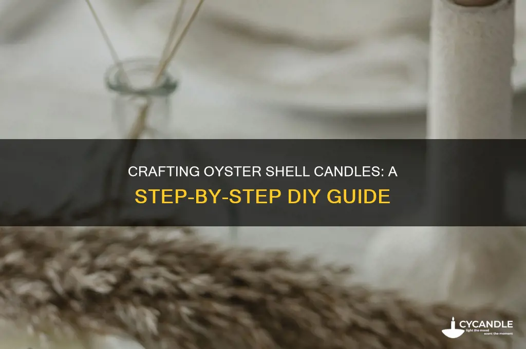 how to make oyster candles