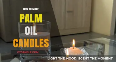 Crafting Palm Oil Candles: A Step-by-Step DIY Guide for Beginners