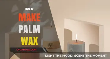 Crafting with Nature: The Art of Making Palm Wax