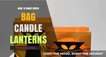 Crafting Beautiful Paper Bag Candle Lanterns: A Simple DIY Guide
